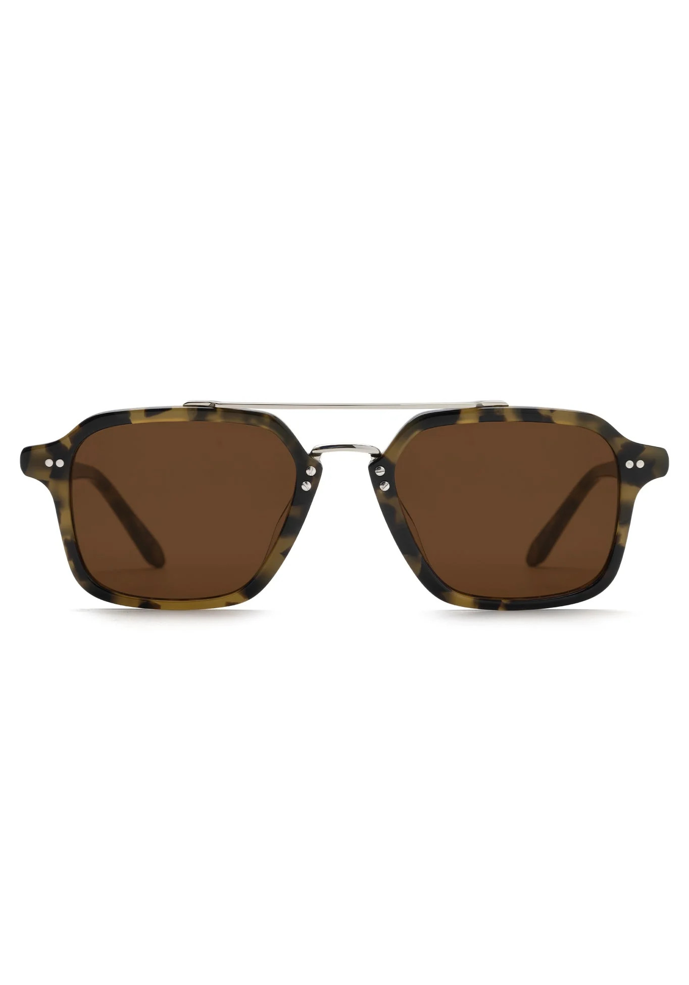COLTON | Tortuga Silver | KREWE Eyewear