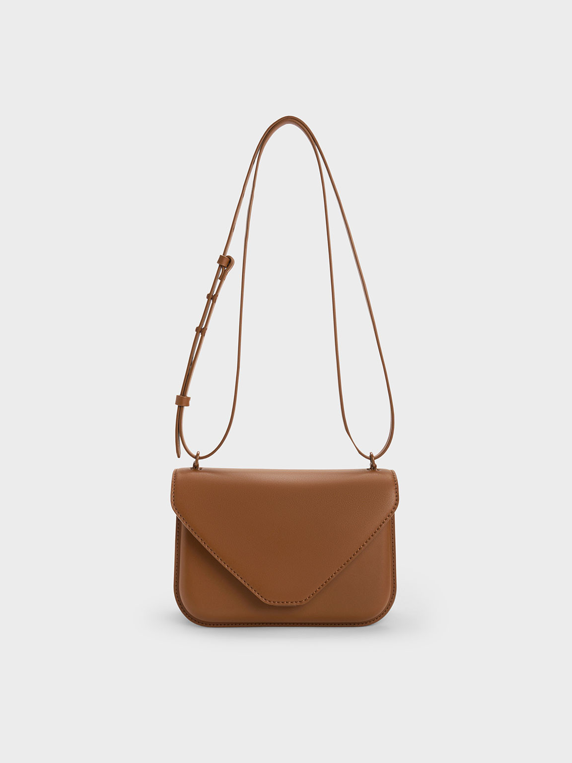 Camelia Envelope Crossbody Bag
 - Chocolate | Charles & Keith EU