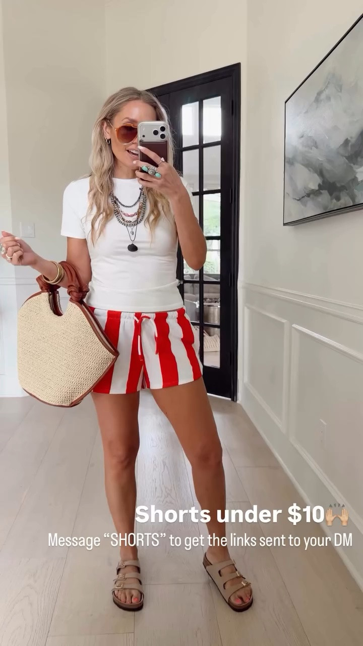 Shorts that are under $10🙌🏼 YES PLEASE! Wear them as part of your outfit, or as a swim coverup.

I got my tts (small)

5’5” // 120 lbs

#LTKootd #LTKdayinmylife #LTKgrwm