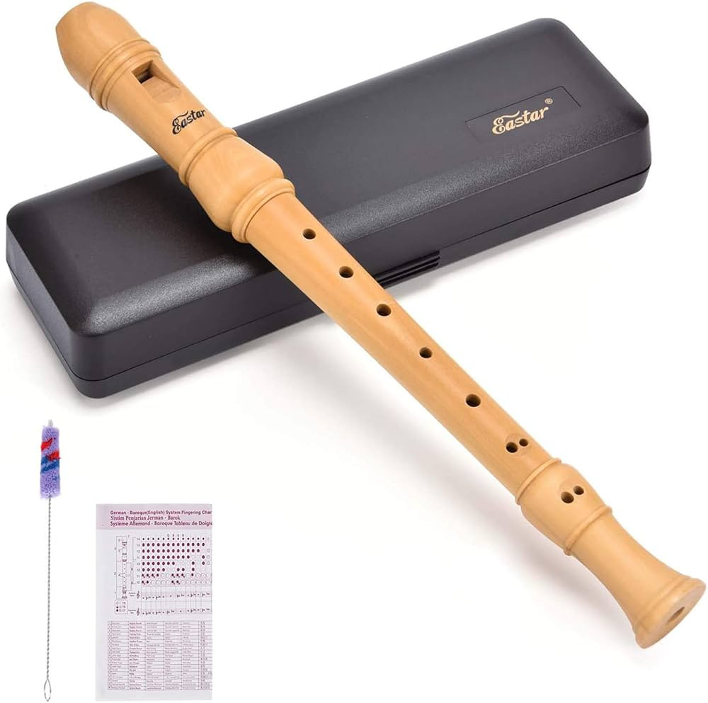 Eastar Soprano Recorder Instrument for Kids Adults Beginners, Baroque fingering C Key Maple Woode... | Amazon (US)