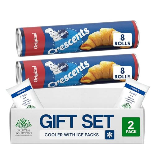 Salutem Vita – Original Crescent Rolls Dough, Flaky Pastry Baking Gift Set – Pack of 2 | Amazon (US)