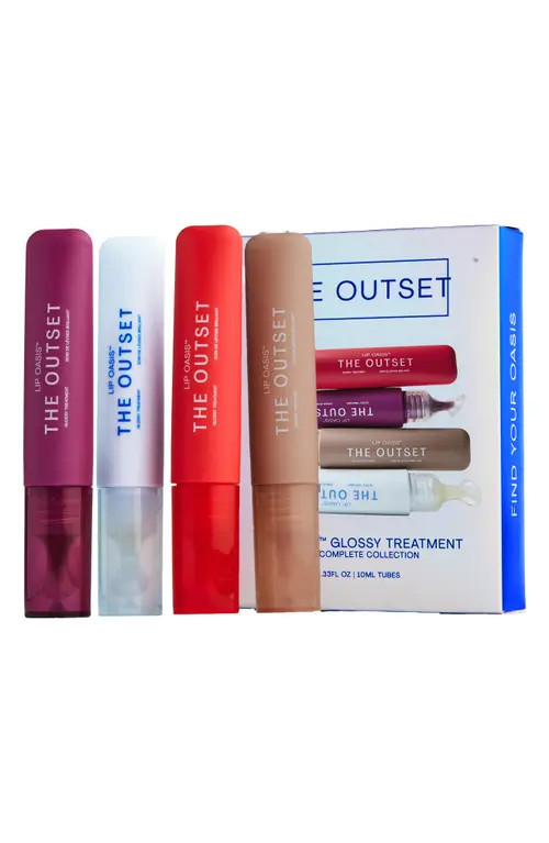 The Outset Lip Oasis Glossy Treatment The Complete Collection $112 Value at Nordstrom | Nordstrom