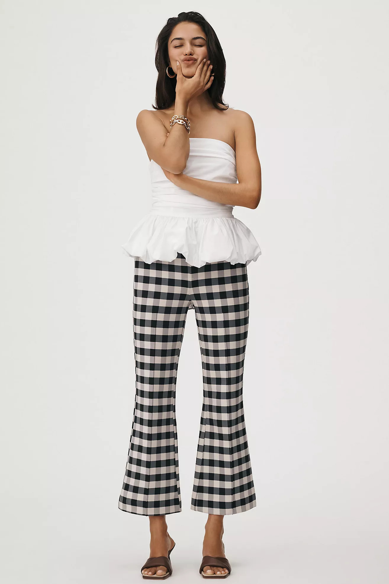 Maeve Strapless Drop-Waist Bubble Top | Anthropologie (US)