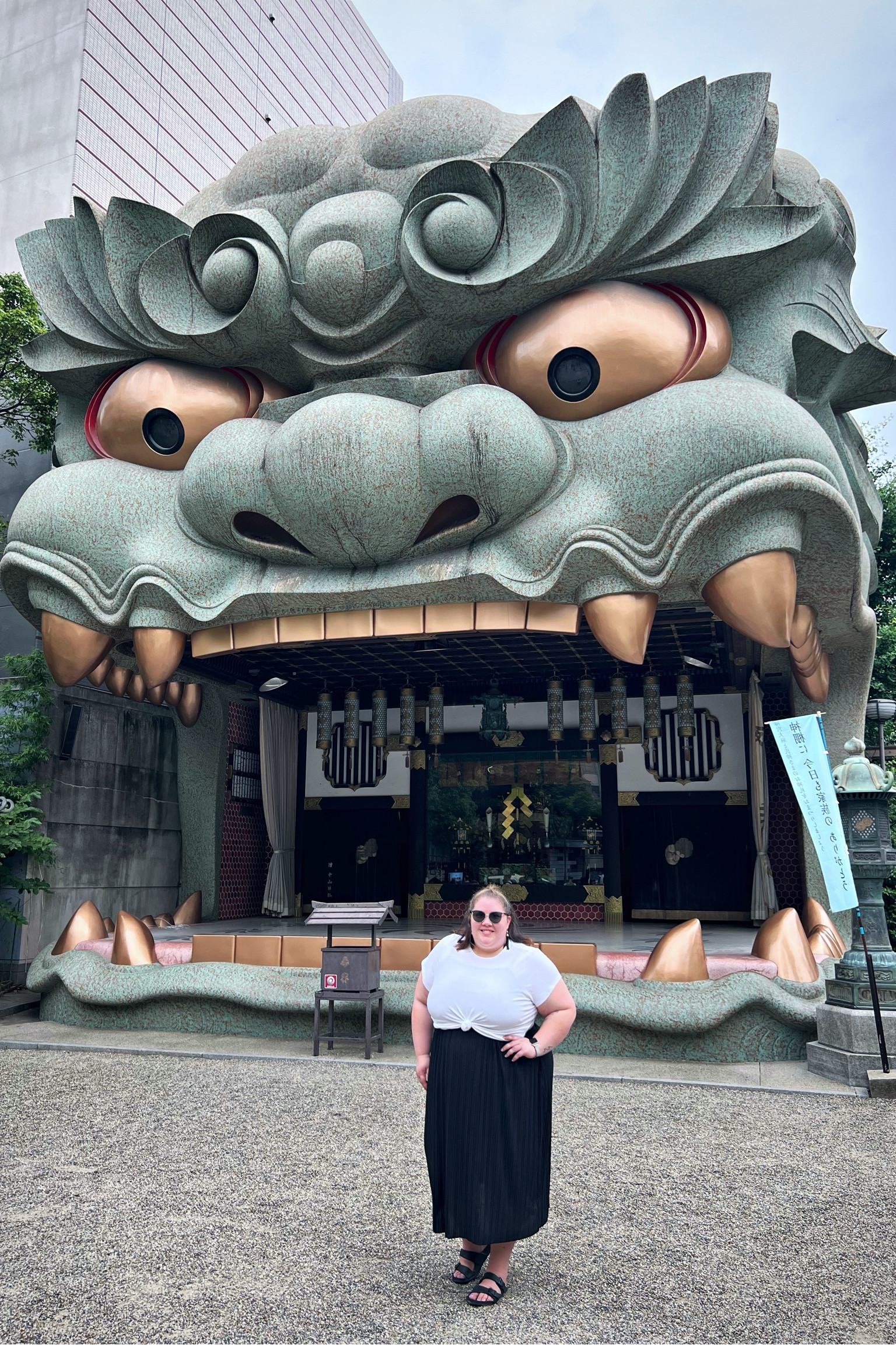 True story:  I visited the “matchmaker’s shrine” today and the line to buy a blessing closed while I was waiting. #singleasf 

#LTKunder50 #LTKtravel #LTKcurves