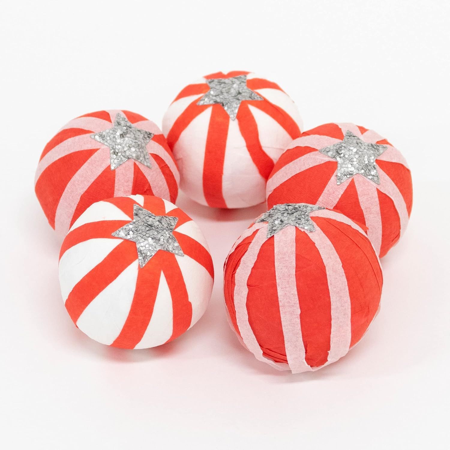 Meri Meri Peppermint Candy Surprise Balls (Pack of 6) | Amazon (US)