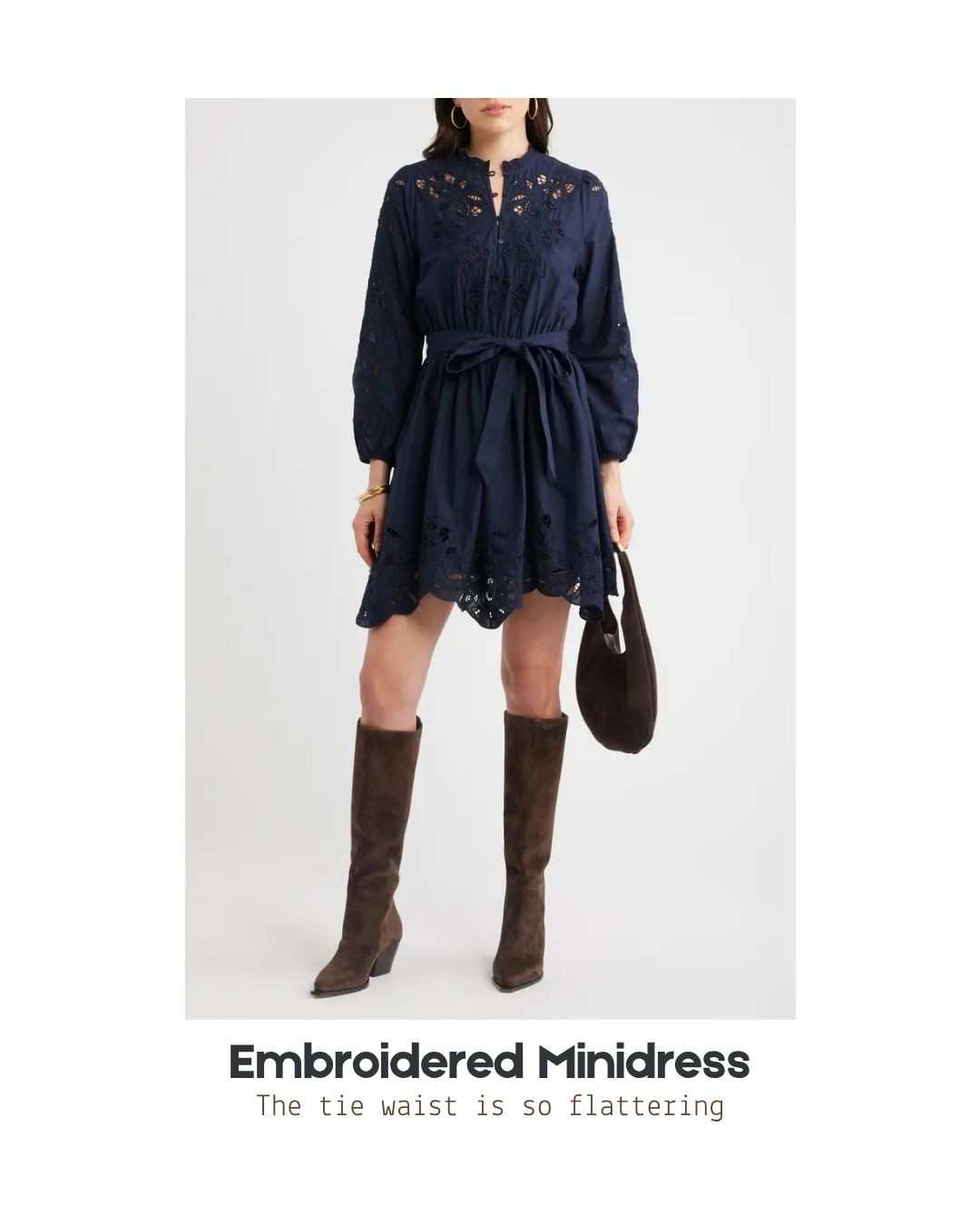 Feel effortlessly feminine 🌸✨ in the Embroidered Tie Waist Minidress! Featuring delicate embroidery and a flattering waist tie, it's perfect for brunch, parties, vacations, or special occasions. A beautiful Nordstrom Sale find you'll love wearing again and again!

#NordstromSale #Chelsea28 #MiniDress #EmbroideredDress #FashionFinds #OOTD #LTKFashion #LTKFinds #MustHave #FeminineStyle #DressStyle #SpecialOccasion #VacationStyle #WardrobeEssentials #SaleFinds #FashionDeals #ElegantFashion #StyleInspo #ClosetFavorites #EverydayChic 

 