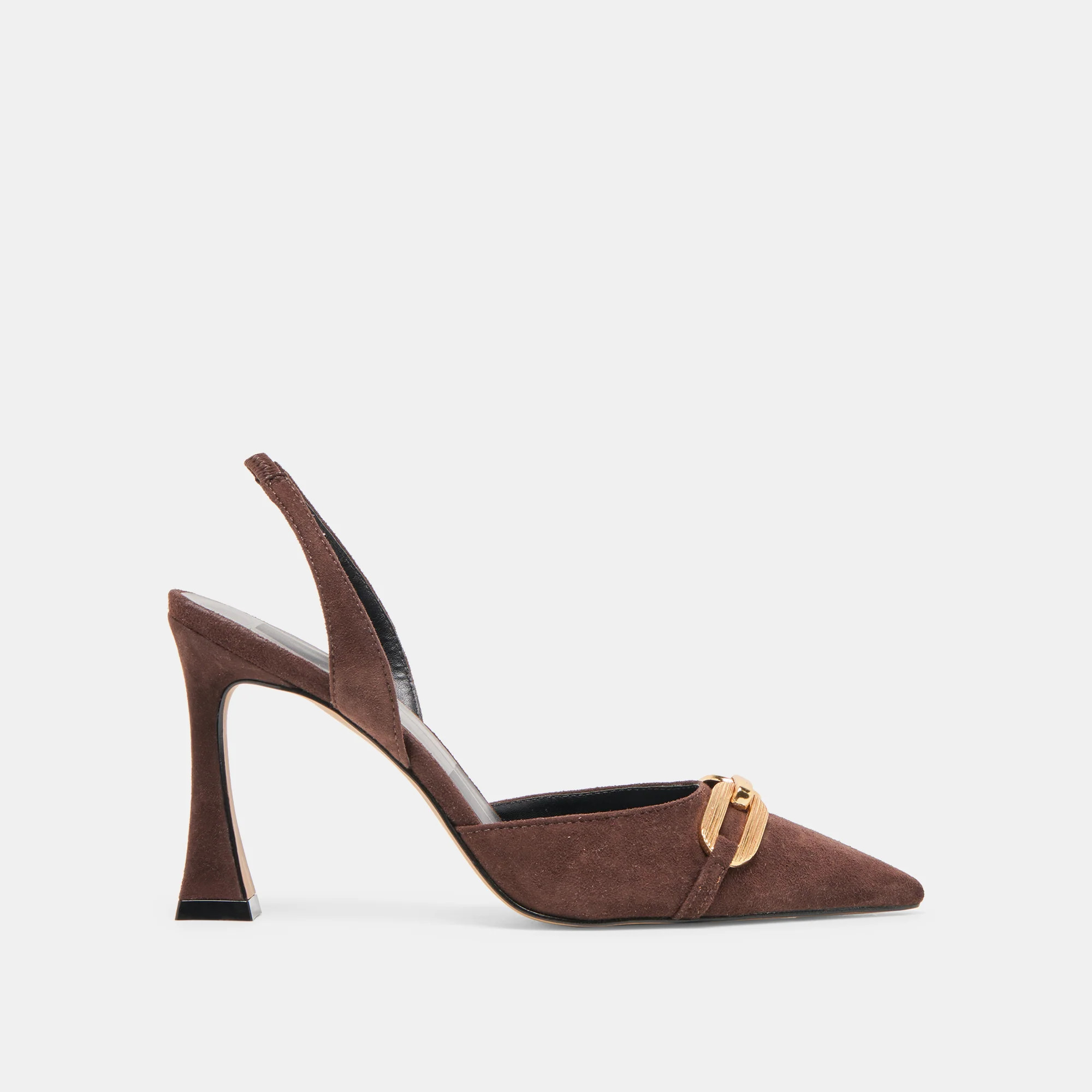 Malik Heels Mahogany Nubuck | DolceVita.com
