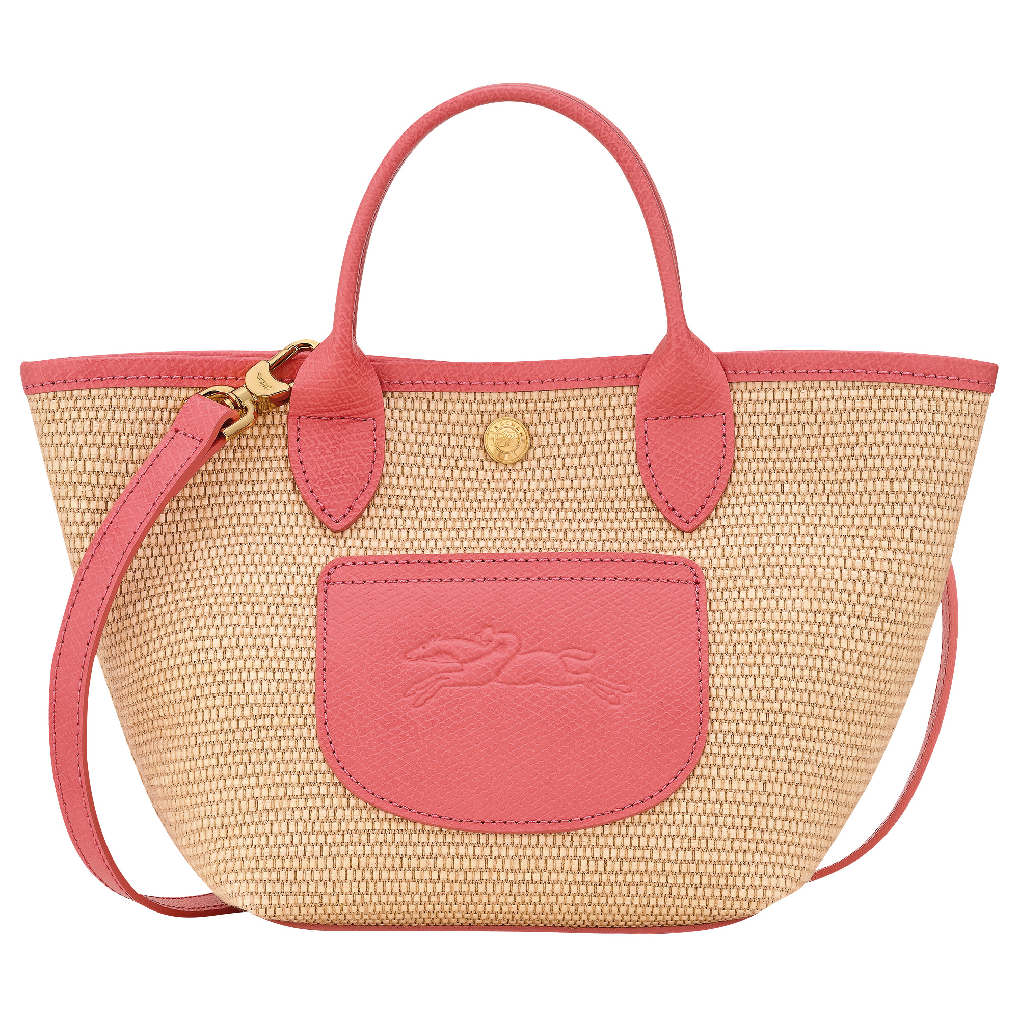 Le Pliage Collection XS Basket bag Blush - Canvas | Longchamp US | Longchamp