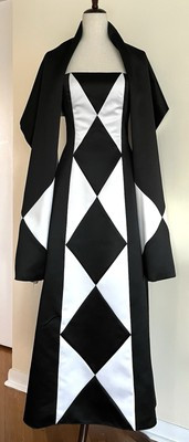Vintage 90s Y2K Prom Dress Harlequin Jessica McClintock Black & White w/ Shawl 4 | eBay | eBay US