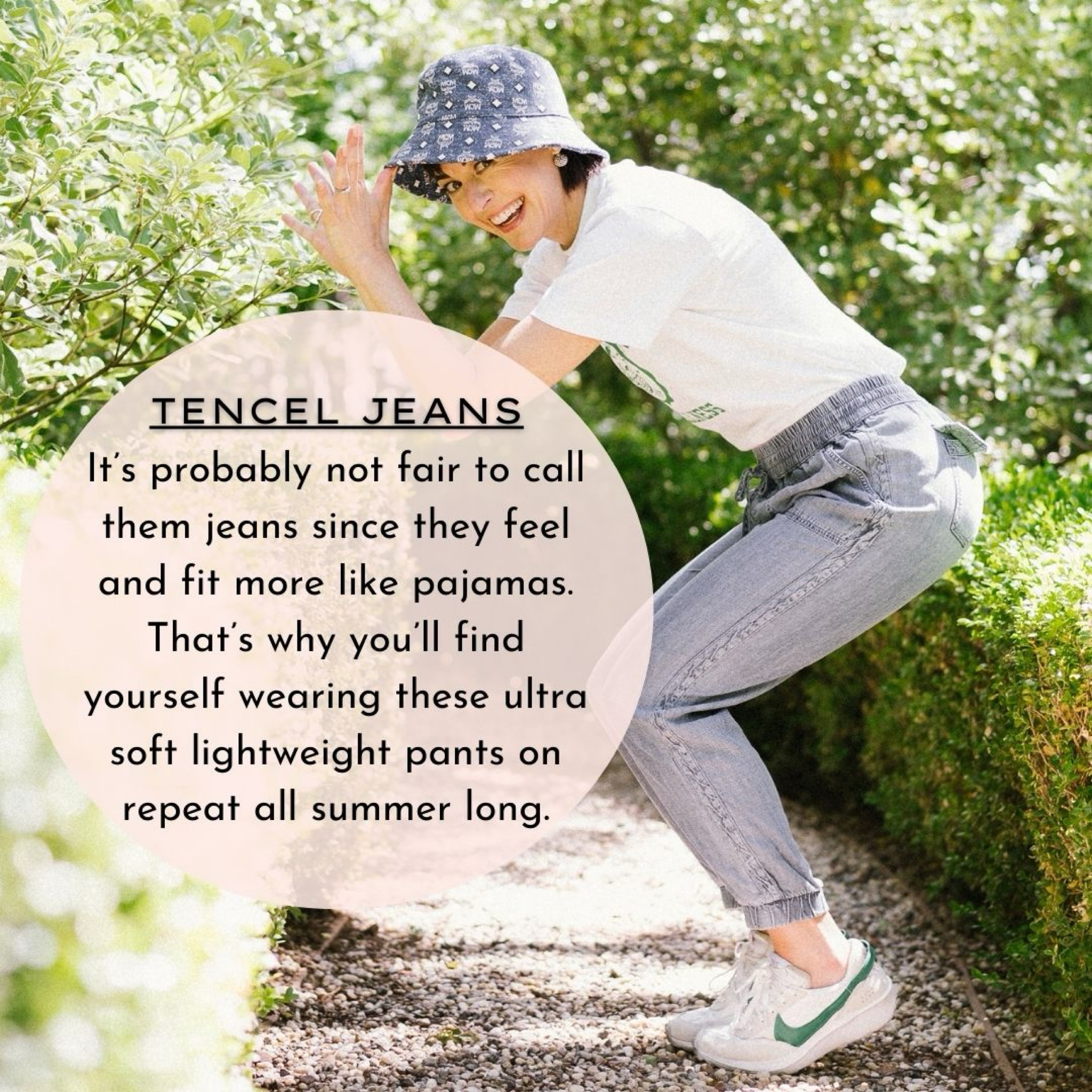 One of seven items on my Homebody Capsule Wardrobe checklist that makes more than 2 weeks worth of outfits.

See them all here now and download the free look book

https://closetchoreography.com/summer-clothes-women-over-40-will-actually-wear-homebody-capsule-wardrobe/

#LTKOver40