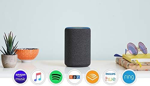 Echo (3rd Gen)- Smart speaker with Alexa- Charcoal | Amazon (US)