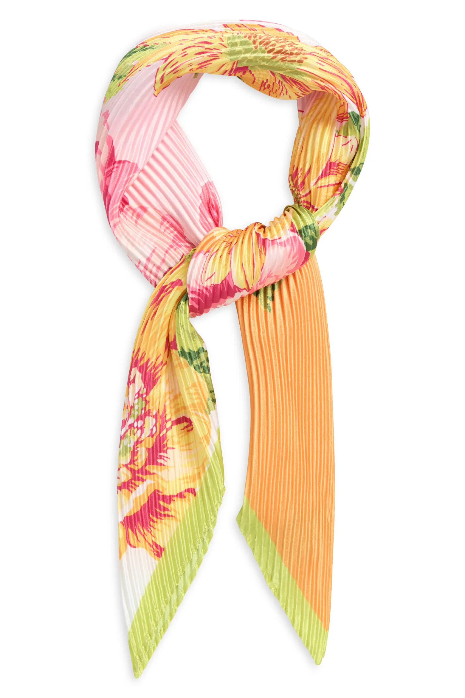 Sunshine Garden Pleated Diamond Scarf (Women) | Nordstrom | Nordstrom