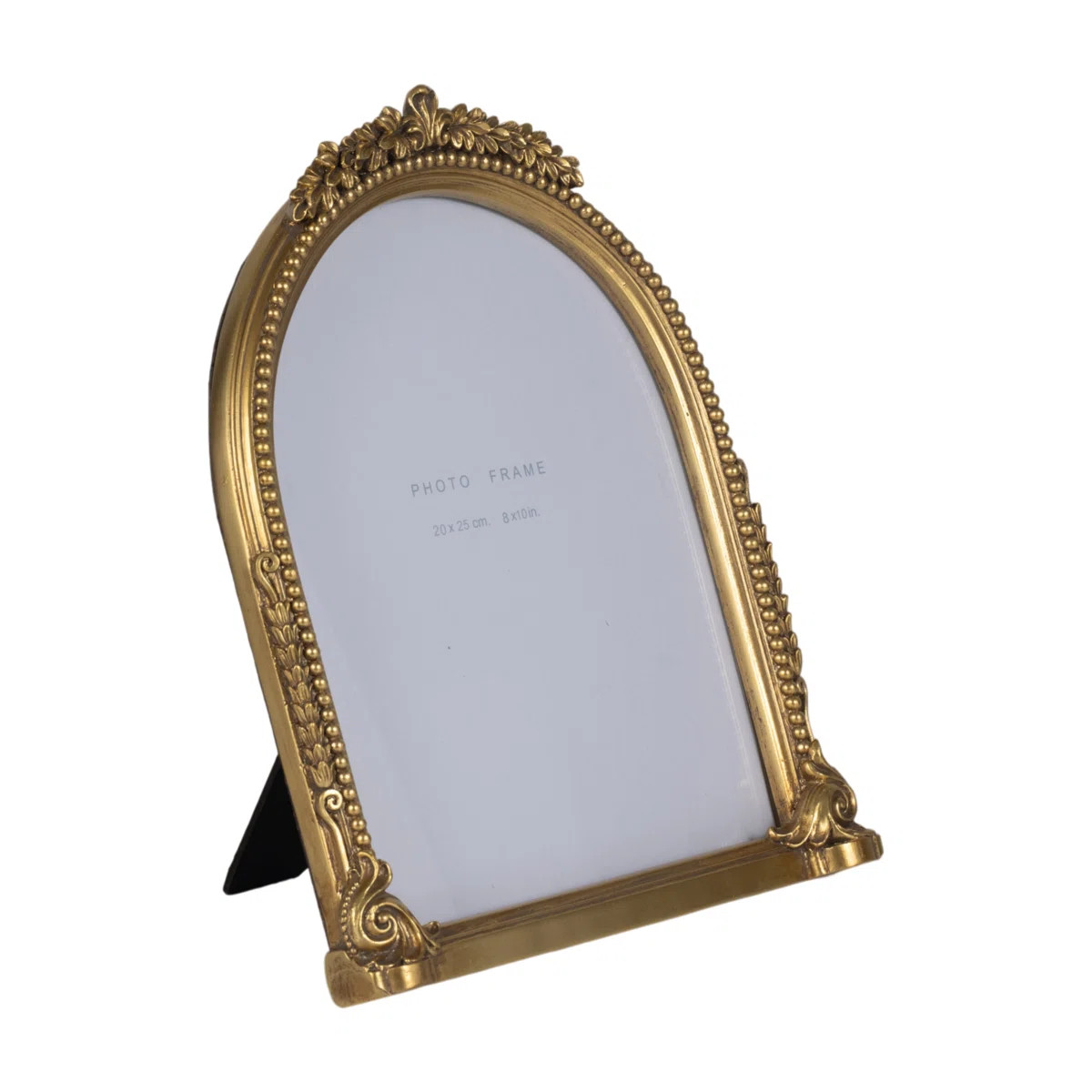 Baroque Style Decorative Frame with Resin Glass Paper and Polyresin Construction Featuring Ornate... | Wayfair North America