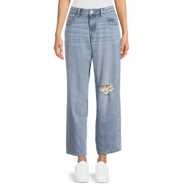 Time and Tru Women’s Low Rise Baggy Jeans, Sizes 2-20 | Walmart (US)