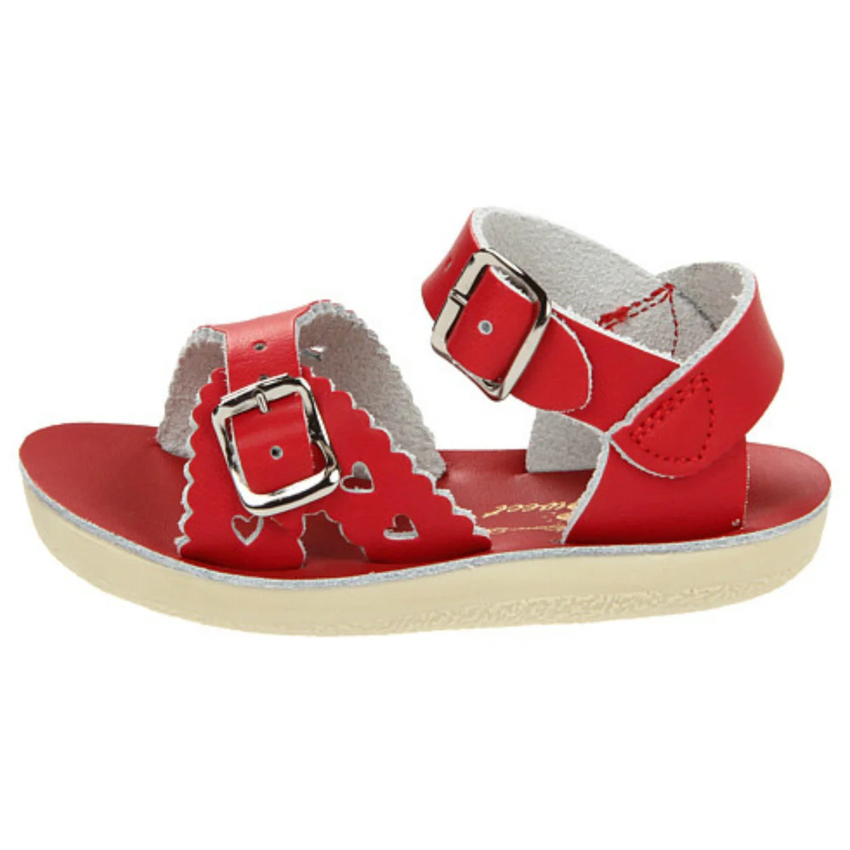 Red Sweetheart Sandals | Classic Whimsy
