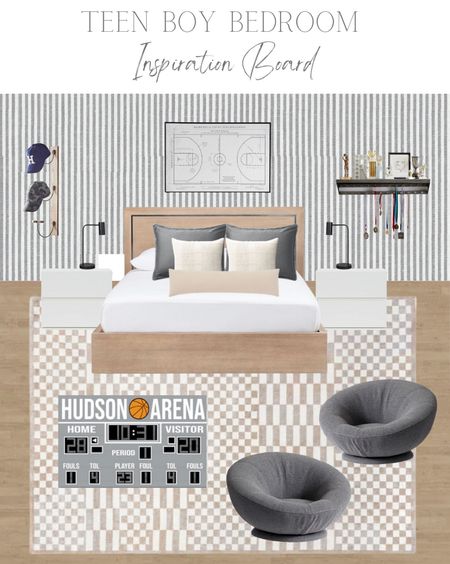 | Teen Boy Bedroom Inspiration Board |

#LTKhome #LTKfamily #LTKkids