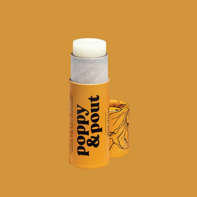 Poppy & Pout Lip Balm- Wild Honey | Nigh Road
