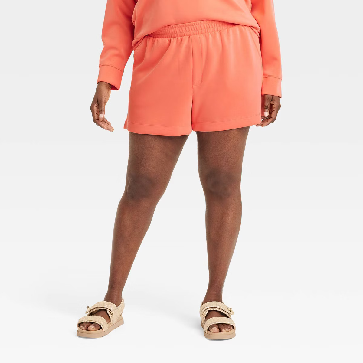 Women's High-Rise Sandwash Pull-On Shorts - A New Day™ | Target