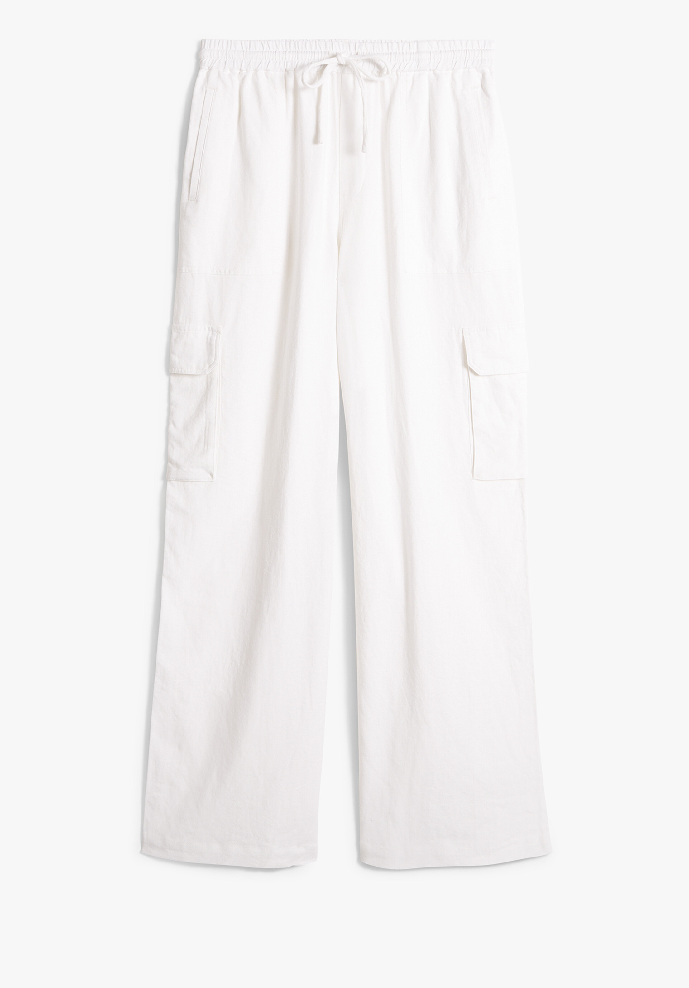 Caro Linen Cargo Trousers | Hush Homewear (UK)