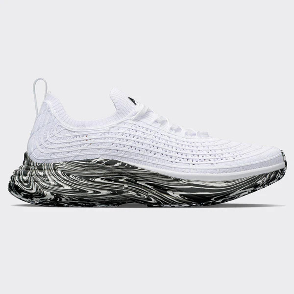 Women's TechLoom Zipline White / Black / Marble | APL