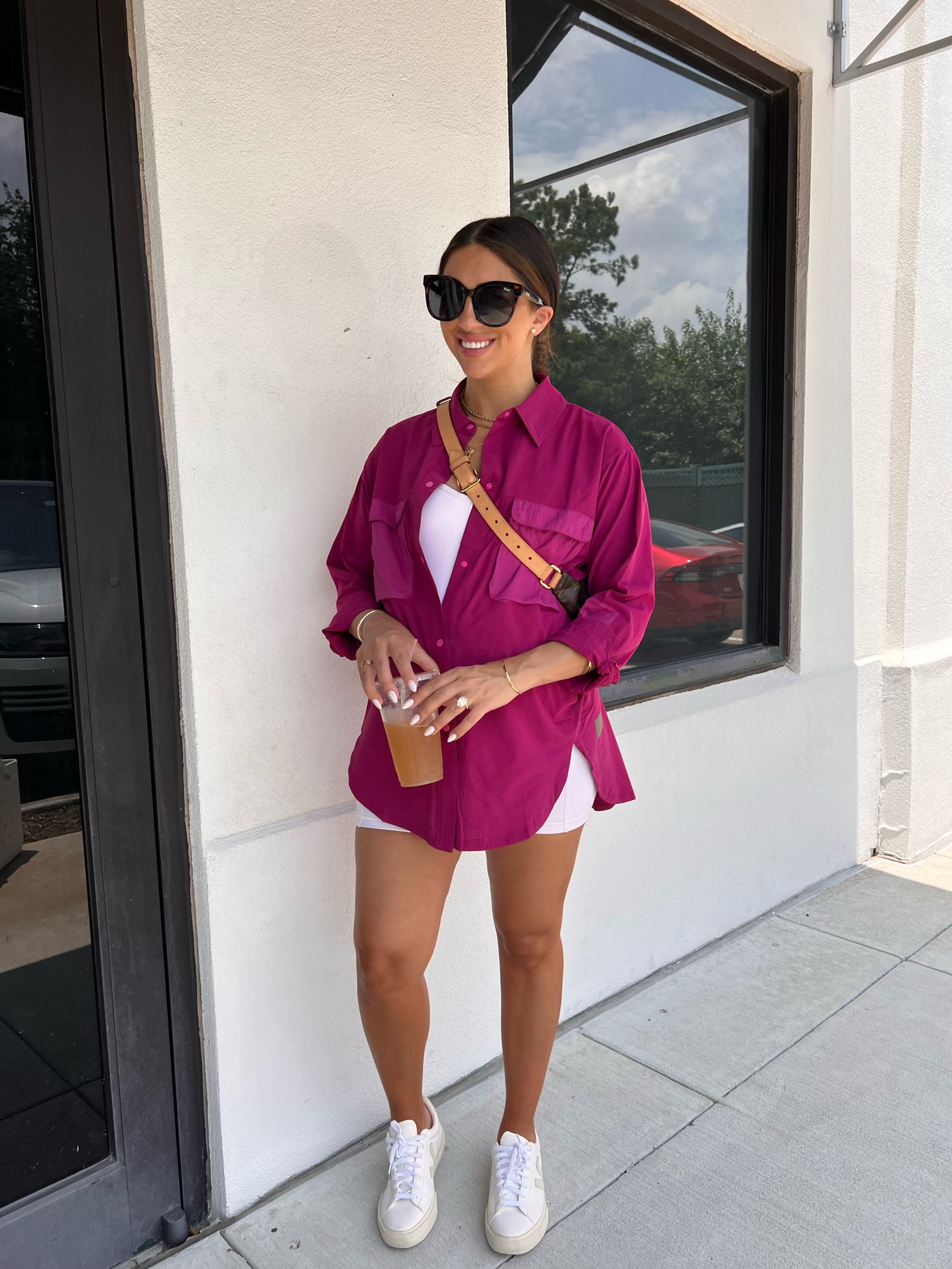 Bodysuit: 8 
Outer shirt: 8

Toss on a button up or over shirt for an easy on the go look. 

Dressupbuttercup.com

#dressupbuttercup 

#LTKSeasonal #LTKbump #LTKstyletip