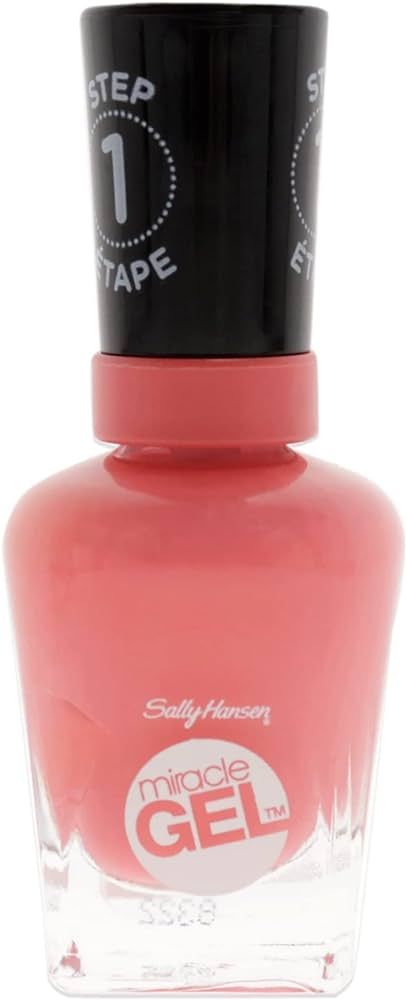 Sally Hansen Miracle Gel Nail Polish, Shade Pretty Piggy 359 (Packaging May Vary),0.5 Fl Oz (Pack... | Amazon (US)