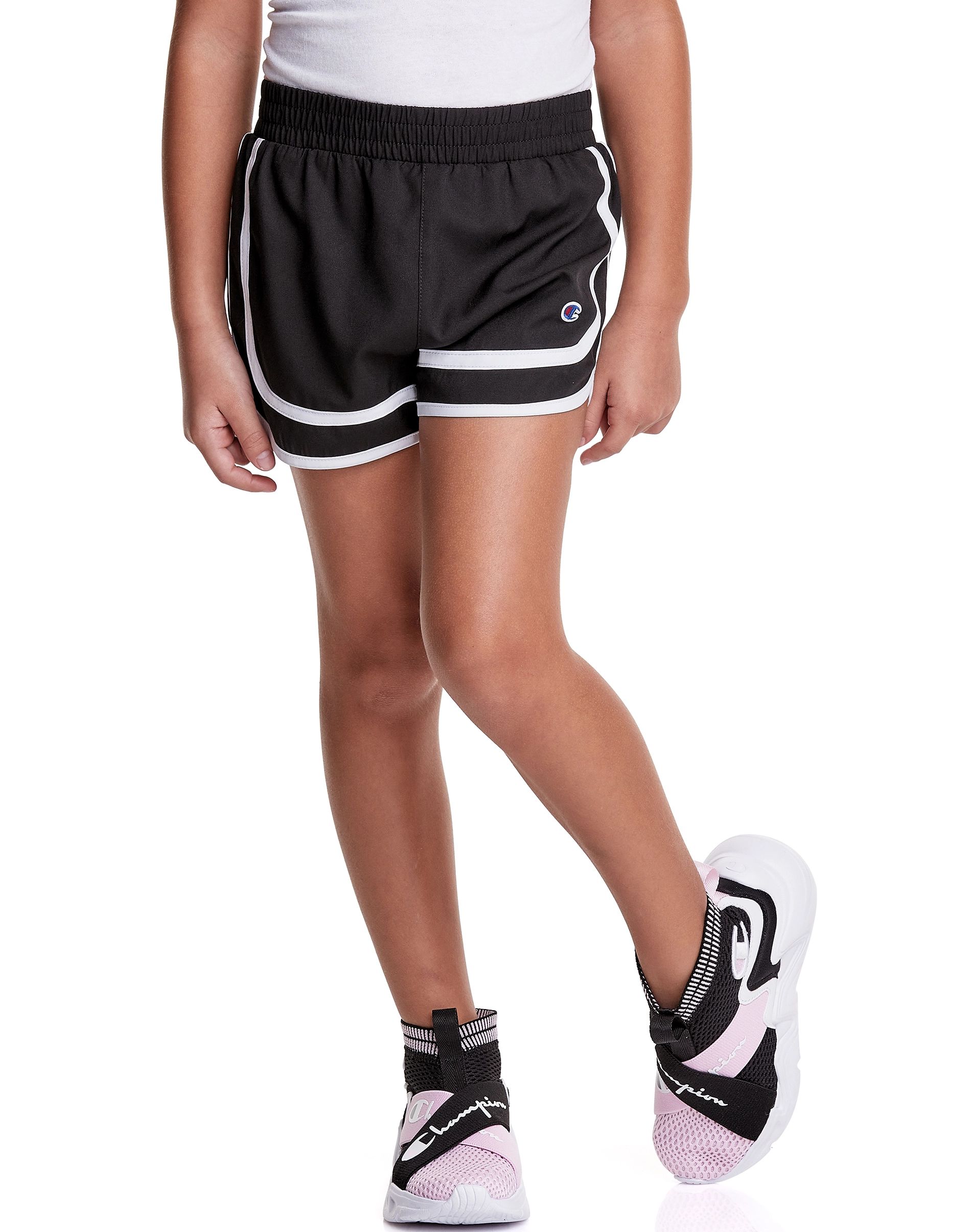 Little Girls' Solid Woven Shorts, 2" | ChampionUSA.com (Hanesbrands Inc.)