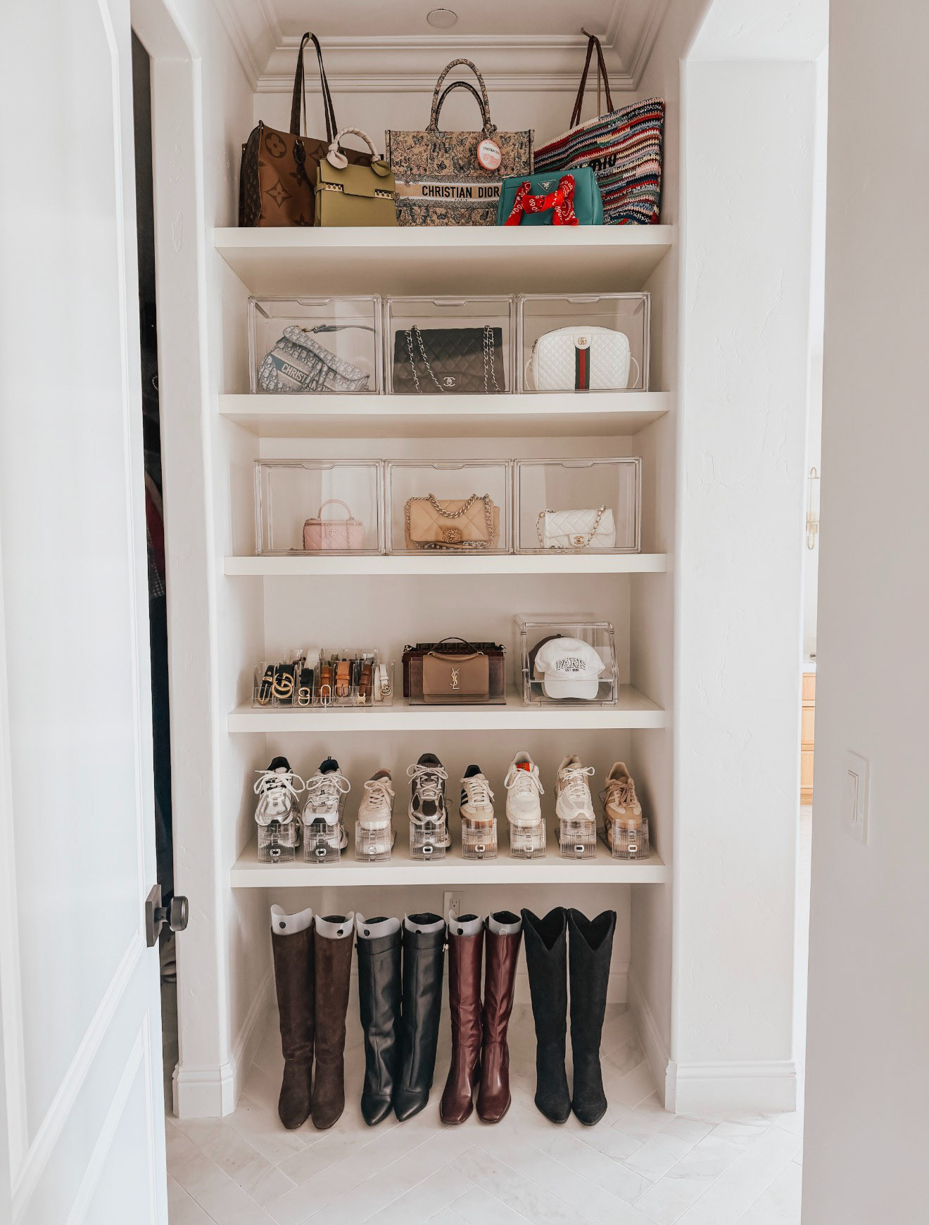 Closet organization ideas that help maximize every inch of your closet. Whether you’re organizing clothes, shoes, hats, or accessories, these are some of my favorite space-saving finds that make everything easier to see and keep tidy.
 

 #LTKHome