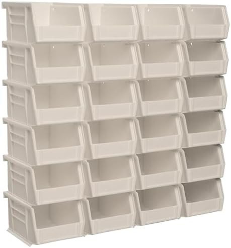 Akro-Mils 30210 AkroBins Plastic Storage Bins, Space-Saving Stackable Bins for Garage, Pantry, Cr... | Amazon (US)
