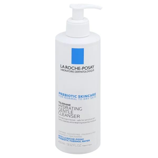 La Roche-Posay Toleriane Hydrating Gentle Cleanser, 13.52 fl oz | Walmart (US)