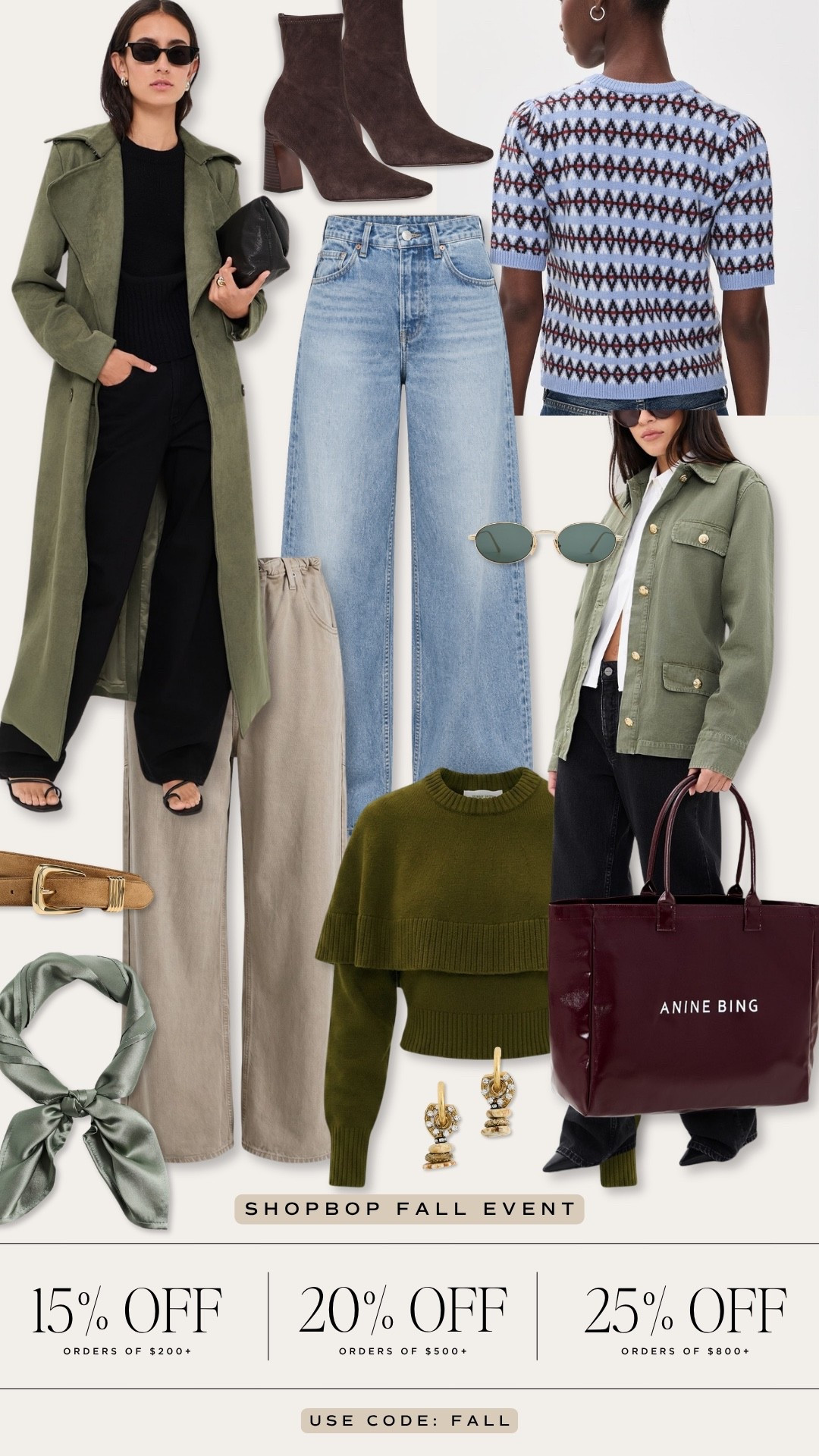 @Shopbop is having a Fall Event where you can save up to 25% OFF! Sharing a few of my favorite picks.

#LTKSeasonal #LTKSaleAlert
