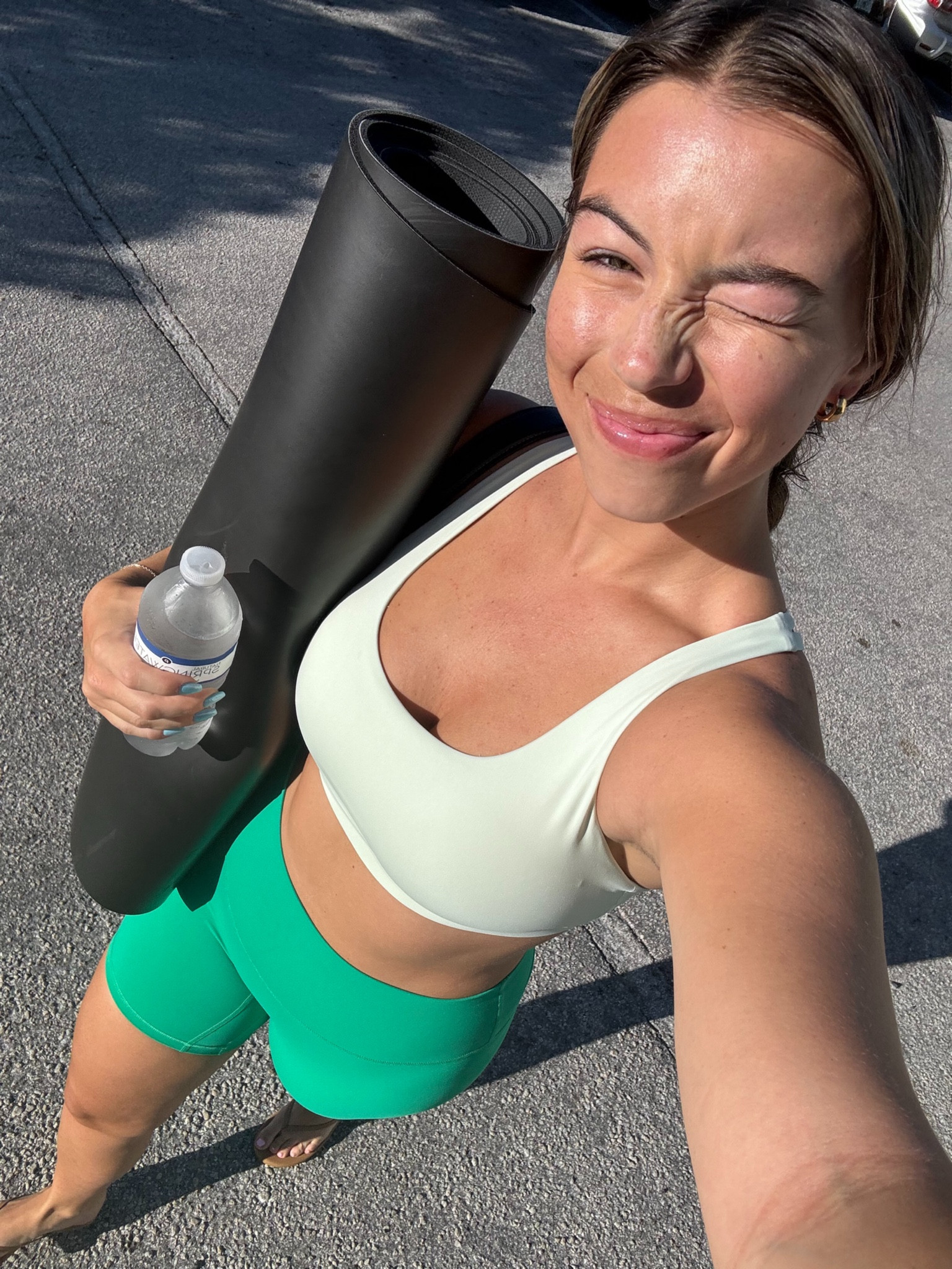 Pilates Outfit | Monochromatic Look | Athletic Wear 

#LTKActive #LTKFitness #LTKFindsUnder50