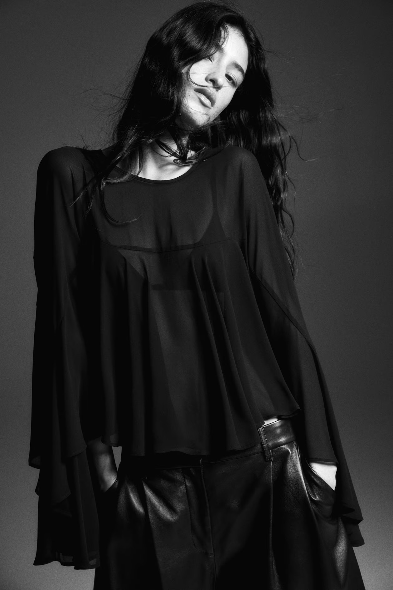 Flounced Blouse | H&M (US + CA)