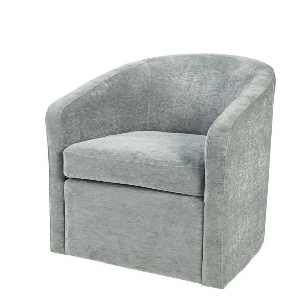 Martha Stewart Amber Modern Velvet Swivel Chair | Wayfair North America