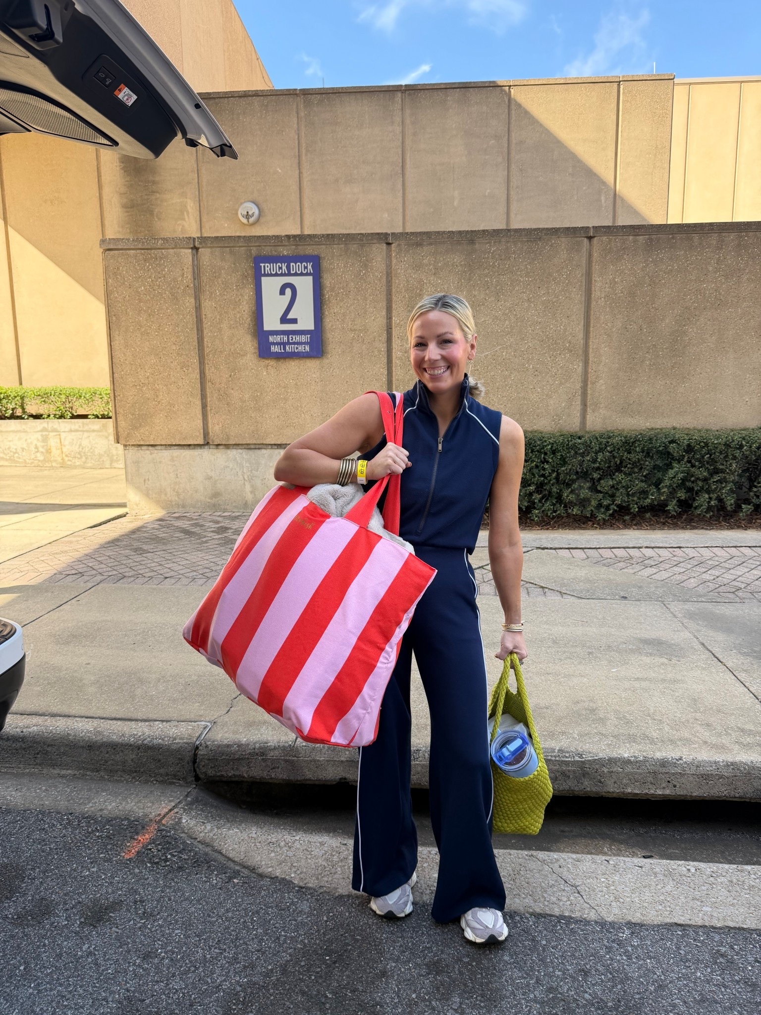 Cammie said this bag is as big as me and i love it!! Fits SO much and comes in a ton of colors! Jumpsuit Amazon size small 
Purse Amazon too! 

#LTKmomlife #LTKPetite #LTKootd