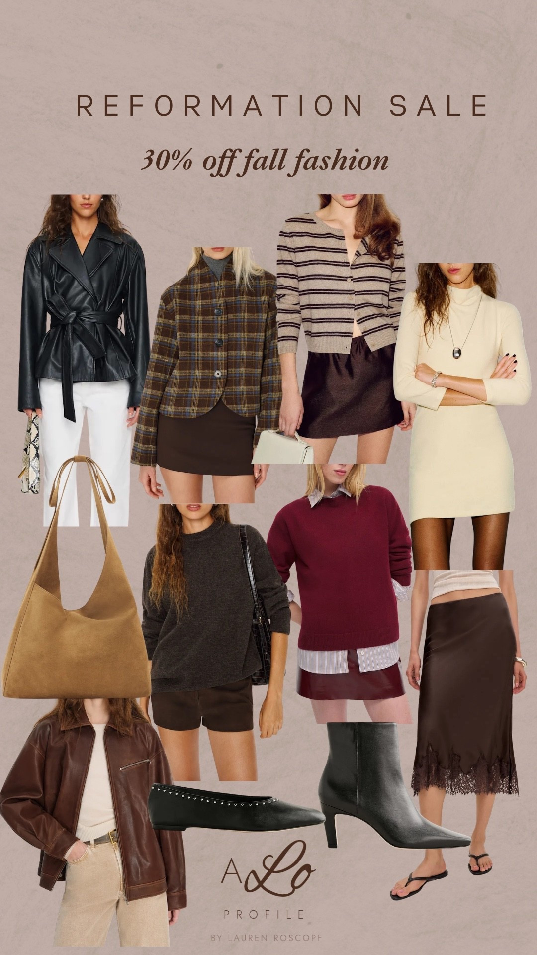 Reformation sale! They rarely do sales and are currently doing 30% off right now!!