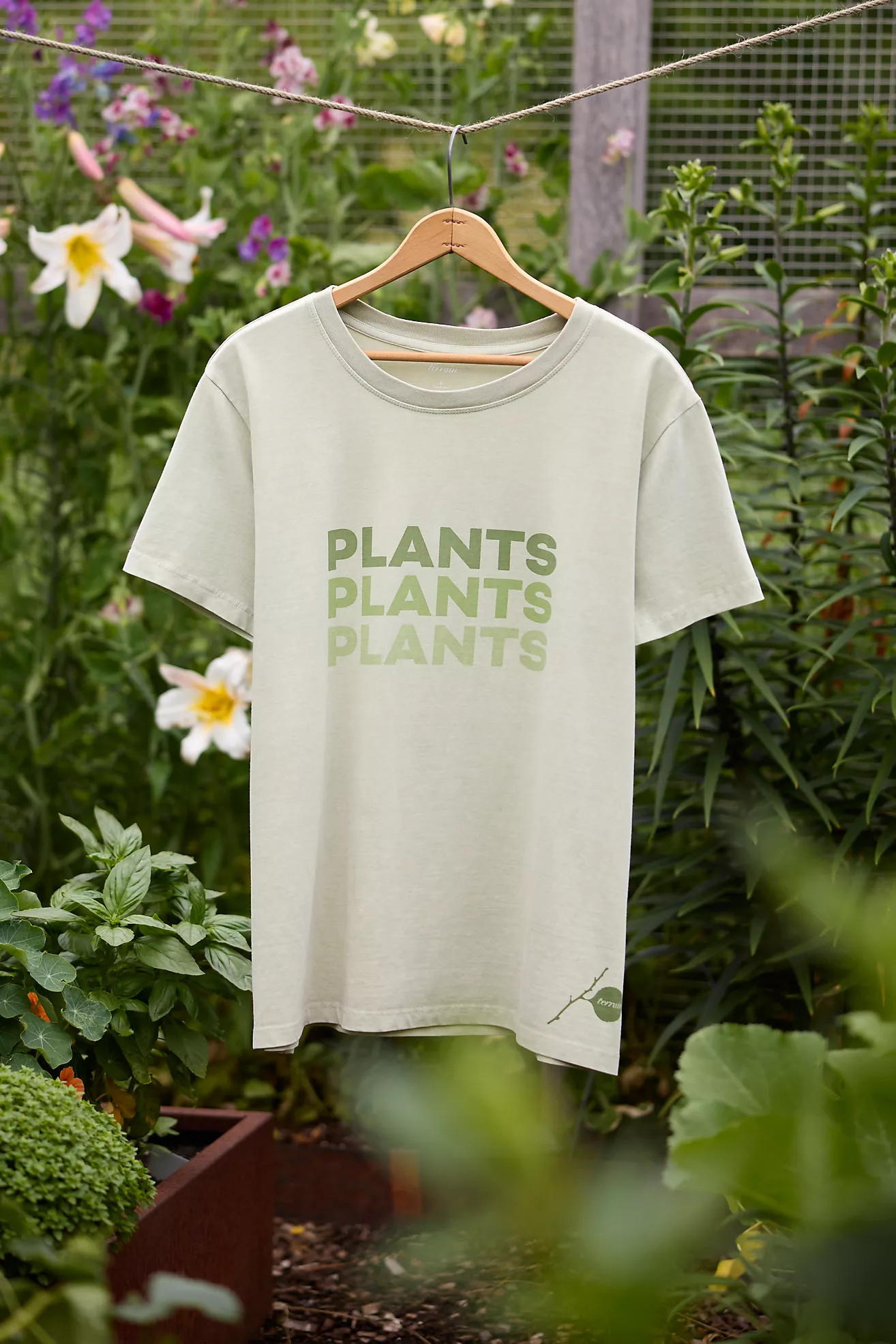 Terrain Plants Cotton Tee | Anthropologie (US)