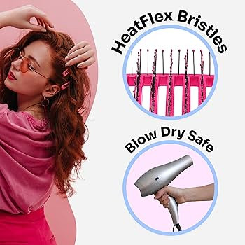 Wet Brush Speed Dry Hair Brush - Pink - Vented Design and Ultra Soft HeatFlex Bristles Are Blow D... | Amazon (US)