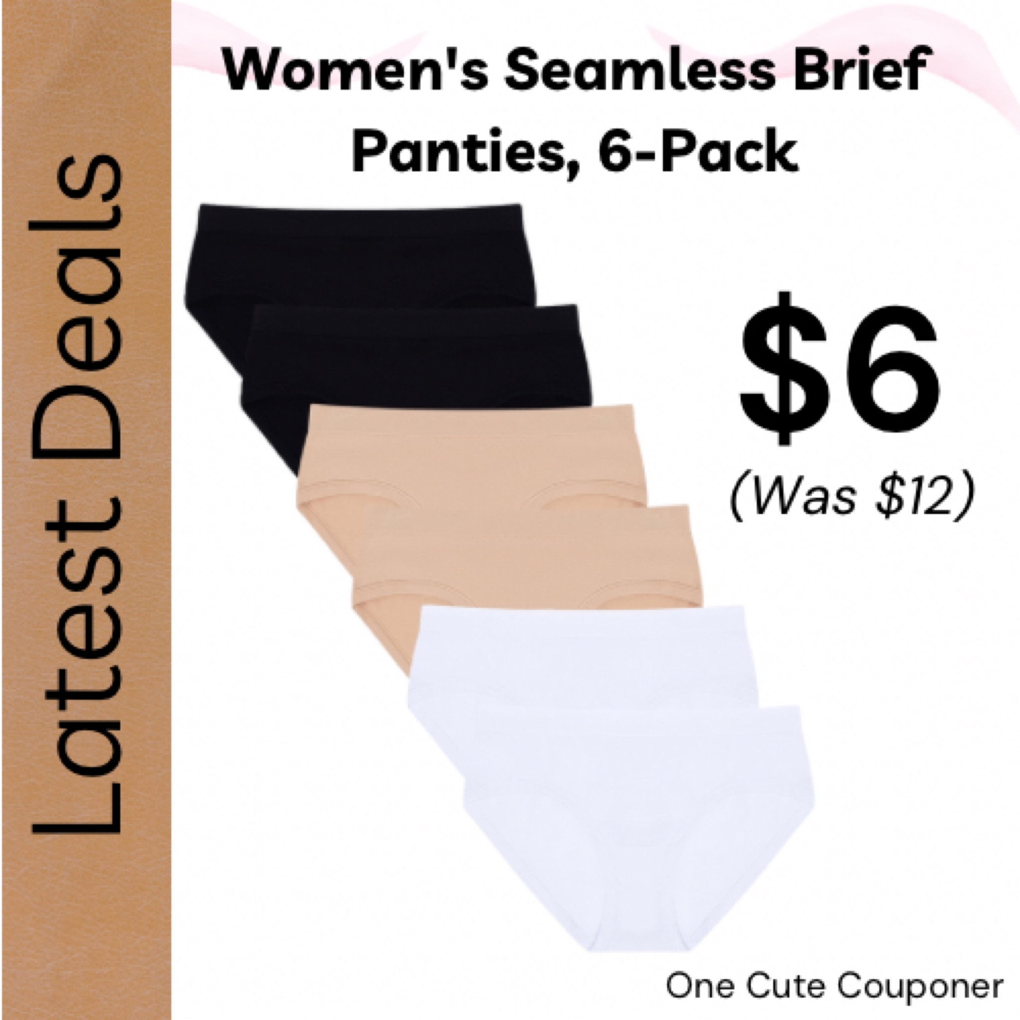 Panties at an affordable price! Get that sleek & seamless look to keep you looking great in your outfits.

#LTKcurves #LTKsalealert #LTKunder50