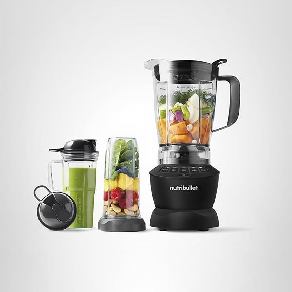 nutribullet Full-Size Blender Combo 1200W –Matte Black | Amazon (US)
