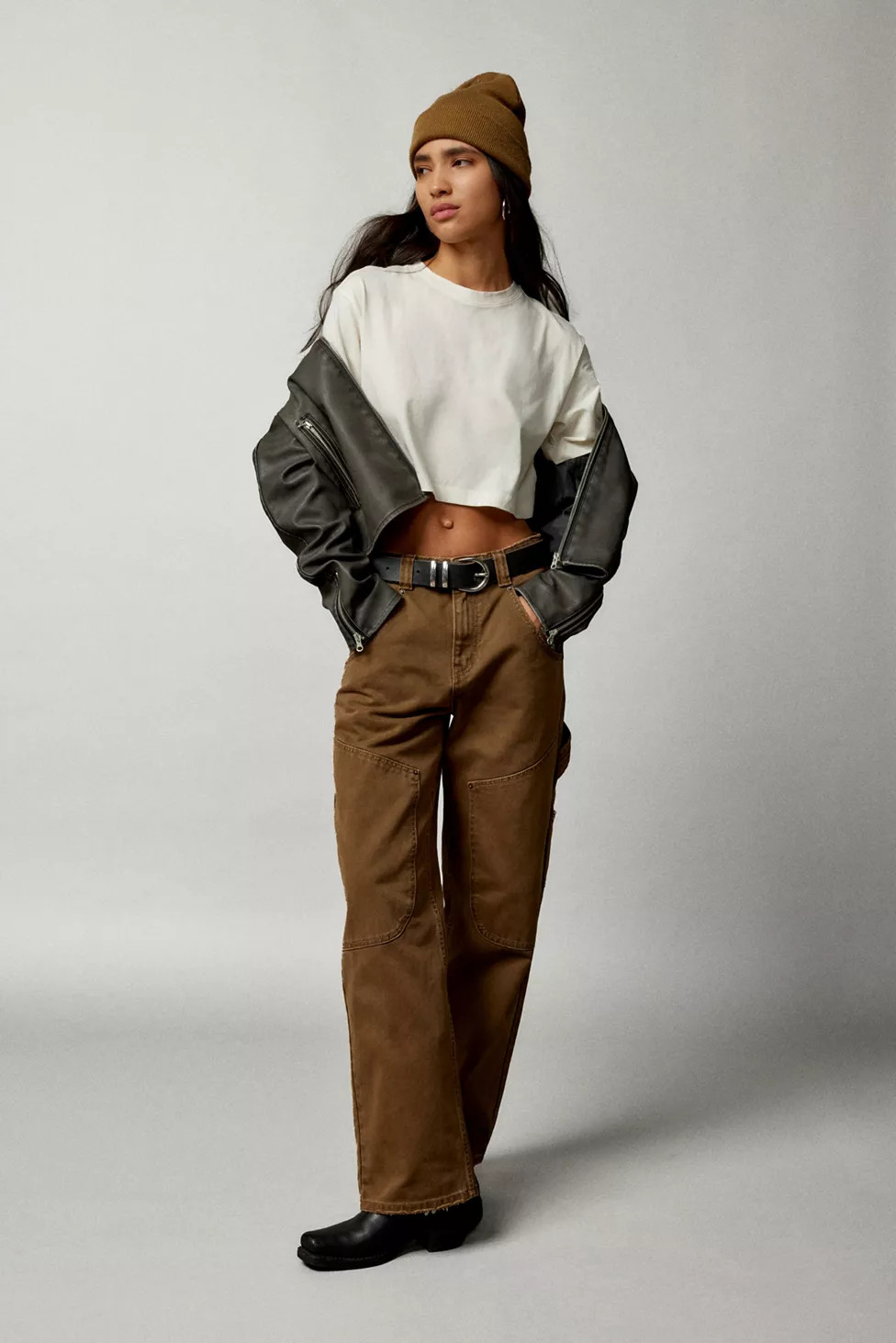 BDG Boyfriend Cropped Boxy Tee | Urban Outfitters (US and RoW)