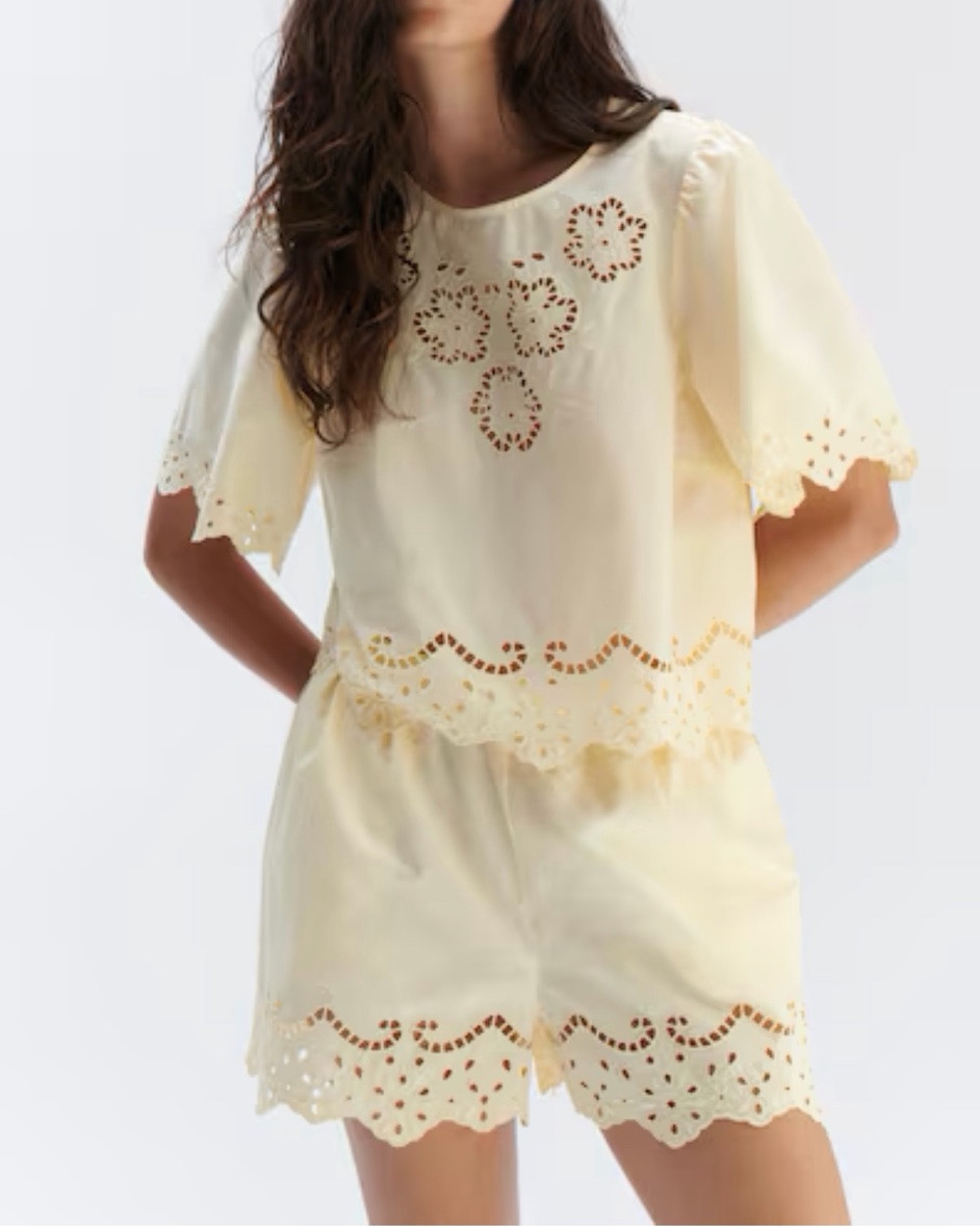 Butter yellow top and shorts matching set

#LTKSeasonal