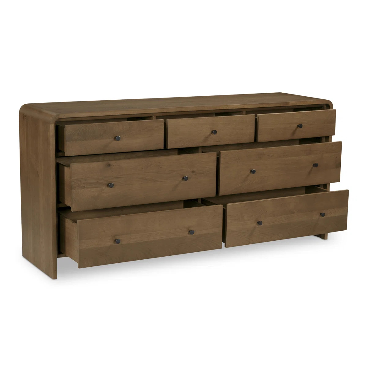 Branden 7 Drawer Dresser Oak | Wayfair North America