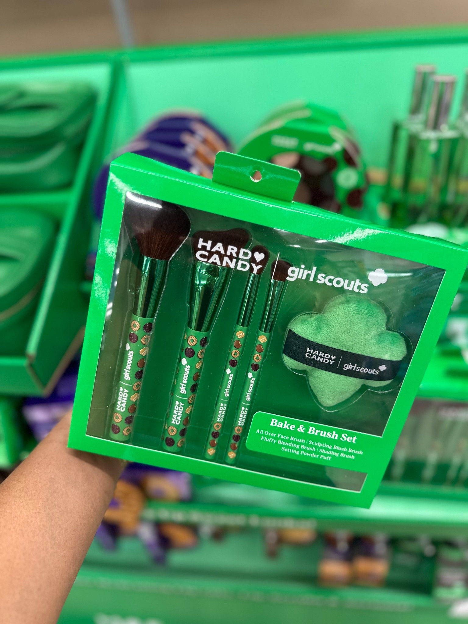 🍪 The new Hard Candy x Girl Scouts makeup collection is here, and it’s as cute as it is nostalgic! Inspired by iconic Girl Scout cookies like Thin Mints™, Samoas™, and Tagalongs™, this limited-edition collection is perfect for beauty lovers who want to add a playful twist to their routine. Available exclusively at Walmart, the collection features cookie-themed eyeshadows, lip glosses, and accessories that are sure to delight fans of all ages.
#LTKbeauty #HardCandyMakeup #GirlScoutCookies

#LTKFindsUnder50 #LTKBeauty #LTKSeasonal