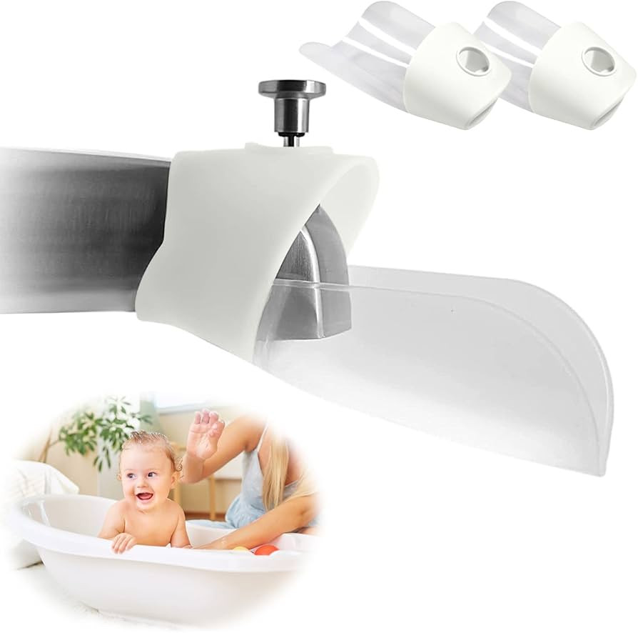 Faucet Extender, 2 Pack Baby Bath Helper, Bath Tub Faucet Extender for Kids Baby Children Hand Wa... | Amazon (US)