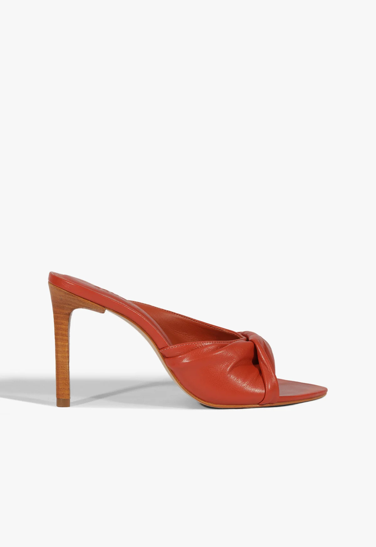 Lori Stiletto Sandal | Orange | Leather | Schutz (US)