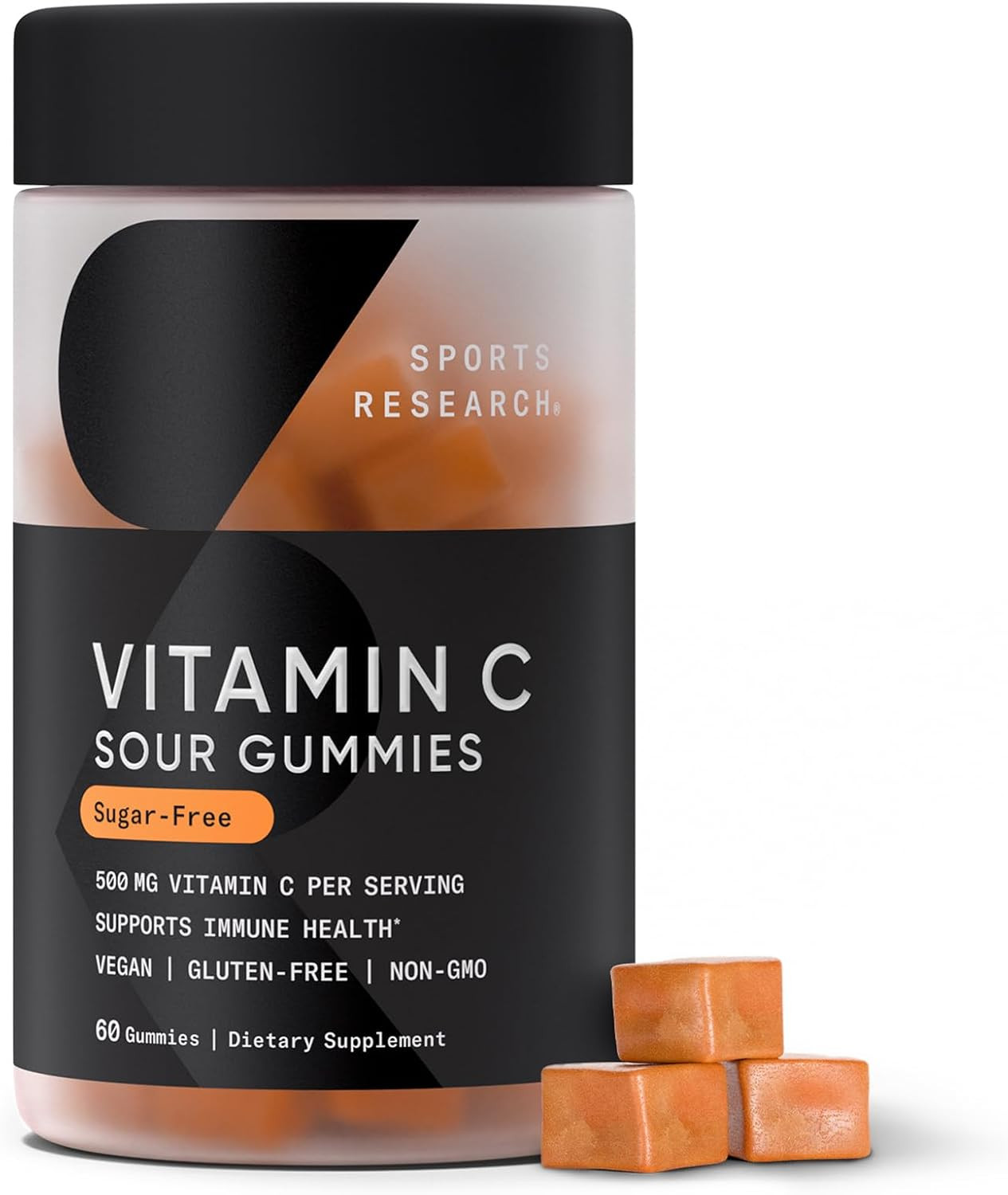 Sports Research® Vitamin C Sugar-Free Gummies 500mg, 60 Count | Amazon (US)