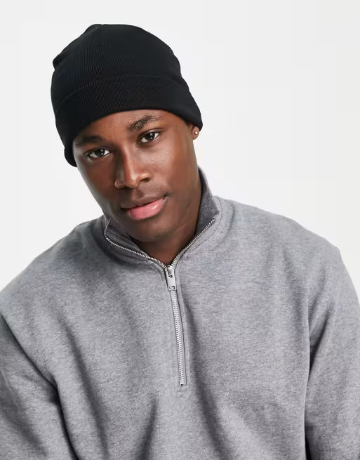 ASOS DESIGN – Schwarze Mini-Fischermütze | ASOS (Global)