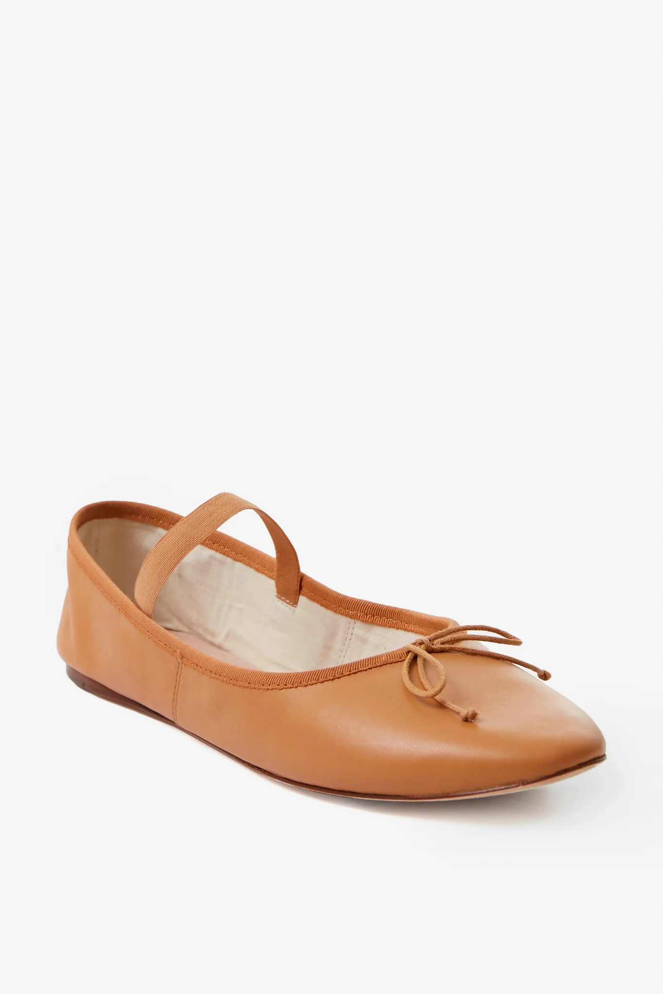 Caramel Leonie Soft Ballet Flats | Tuckernuck (US)