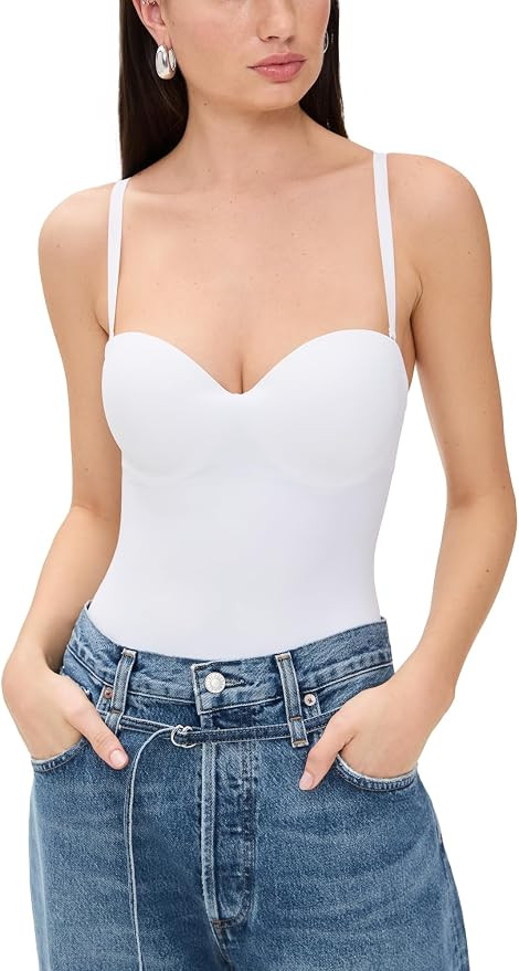 Wolford Women's Forming Thong String Bodysuit | Amazon (US)